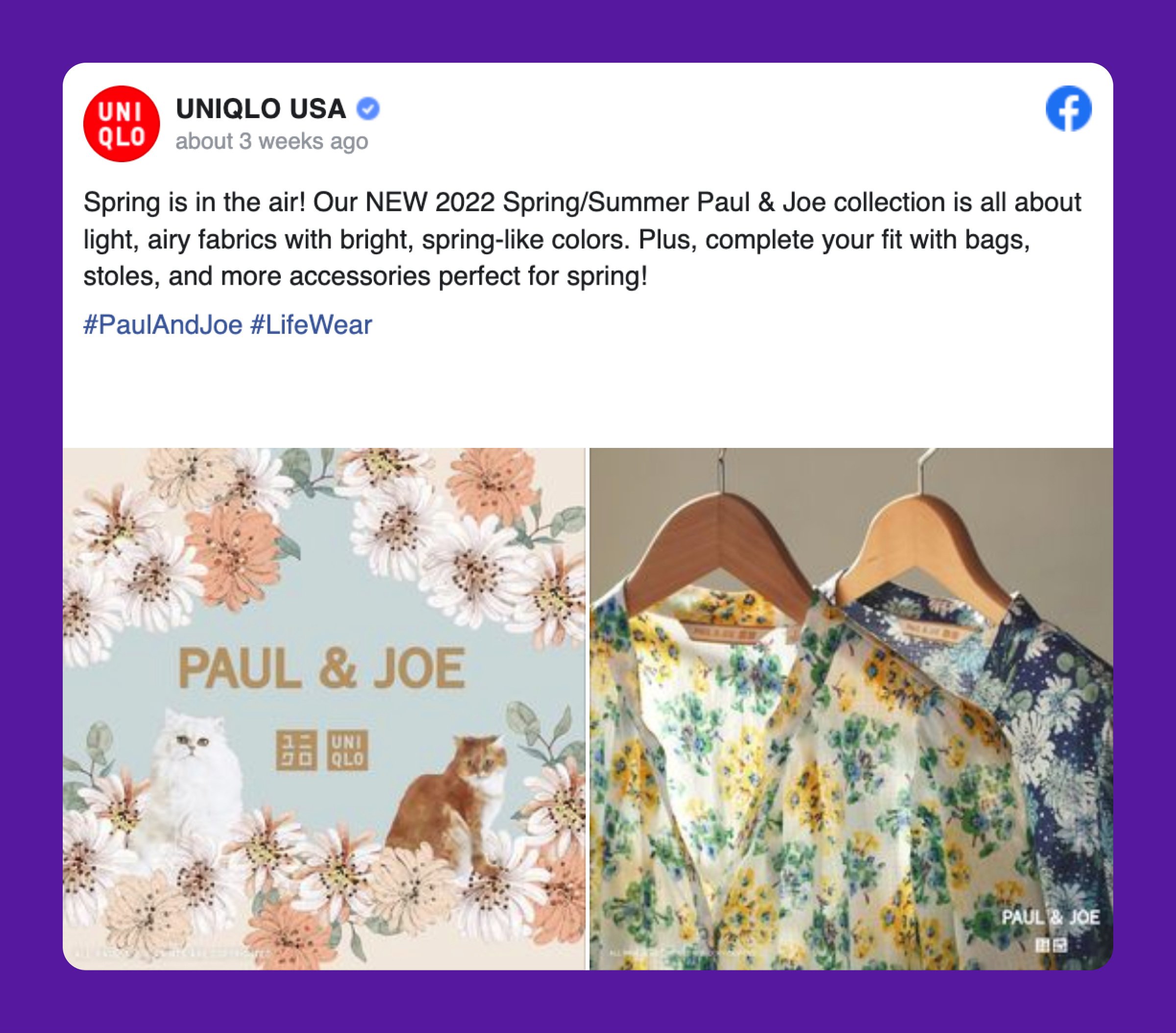 Social Media Localization - Uniqlo USA