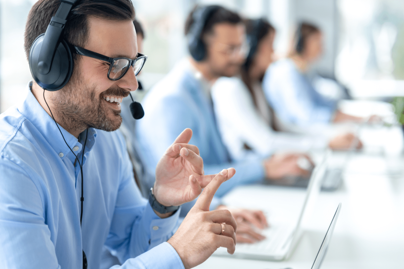 Customer support team member